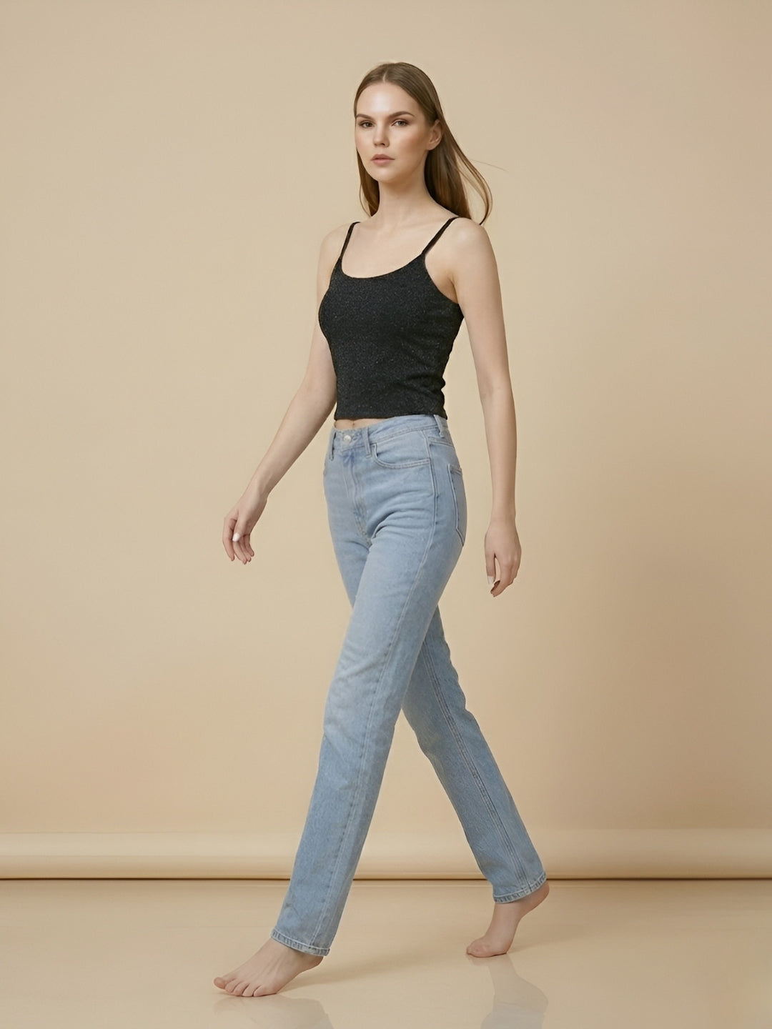 Clobug Women Sleeveless Crop Top