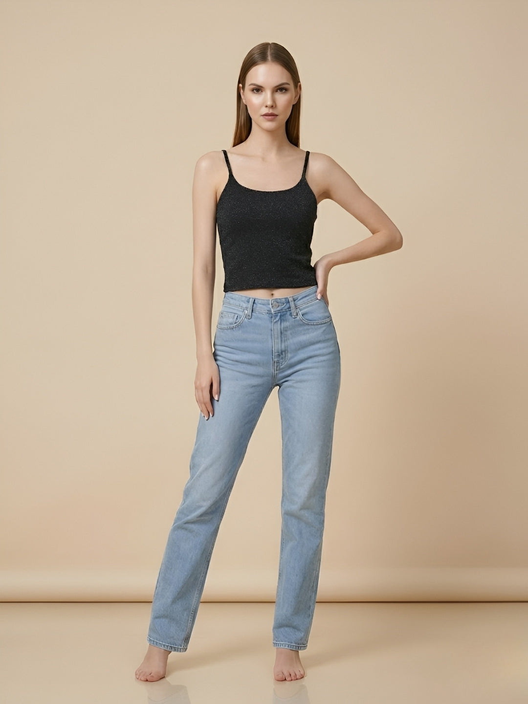 Clobug Women Sleeveless Crop Top