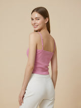 Clobug Women Sleeveless Crop Top