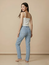 Clobug Women Sleeveless Crop Top