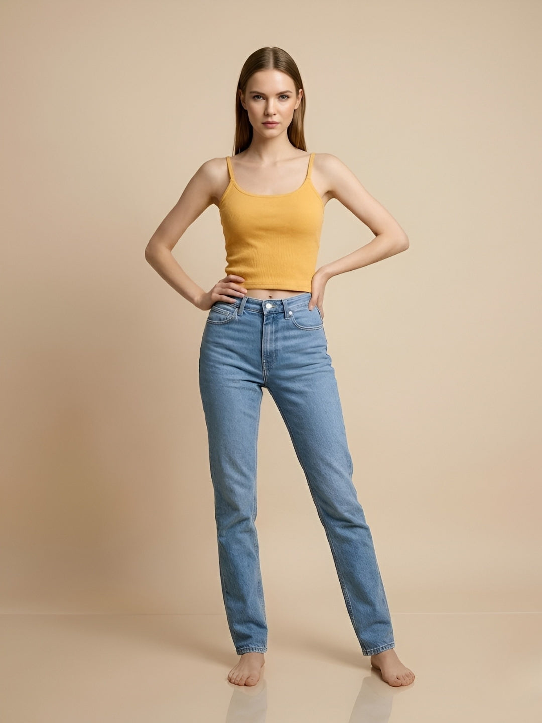 Clobug Women Sleeveless Crop Top