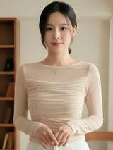 Clobug Women Pleated Top