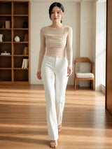 Clobug Women Pleated Top