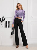 Women's Heart Printed Top