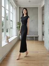 Clobug Women Top & Skirt Co-ord Set