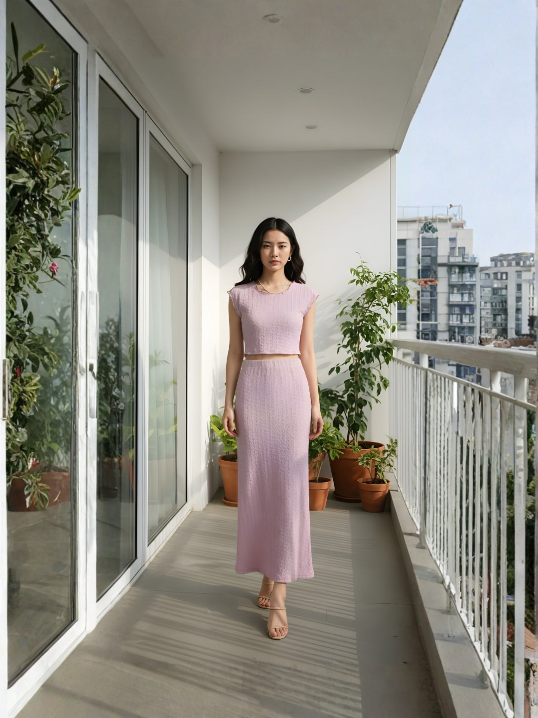 Clobug Women Top & Skirt Co-ord Set