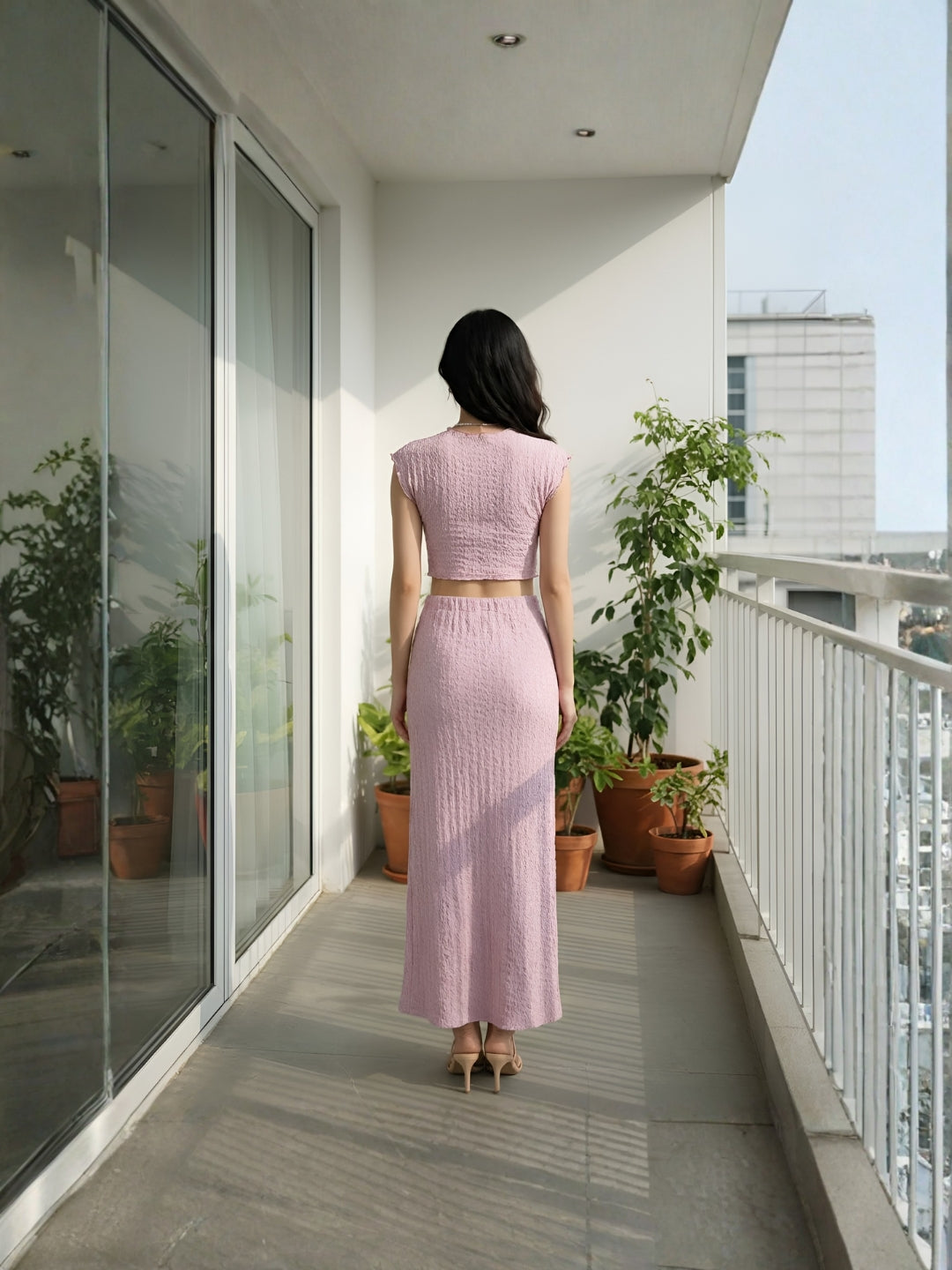 Clobug Women Top & Skirt Co-ord Set