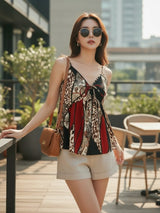 Clobug Women Sweetheart Cotton Top