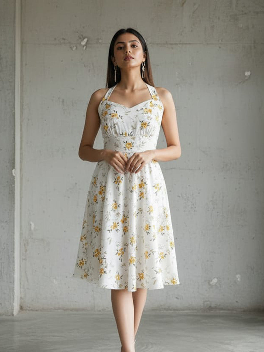 Clobug Women Flare Fit Dress