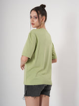 Beautiful Print T- Shirt With Round Neck and Half Sleeve