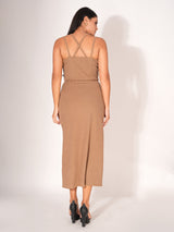 Beige Formal Cord Set