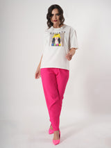 Believe Printed T- Shirt With Round Neck and Half Sleeve