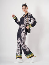 Black & White - Perfect Printed Co-ord Set