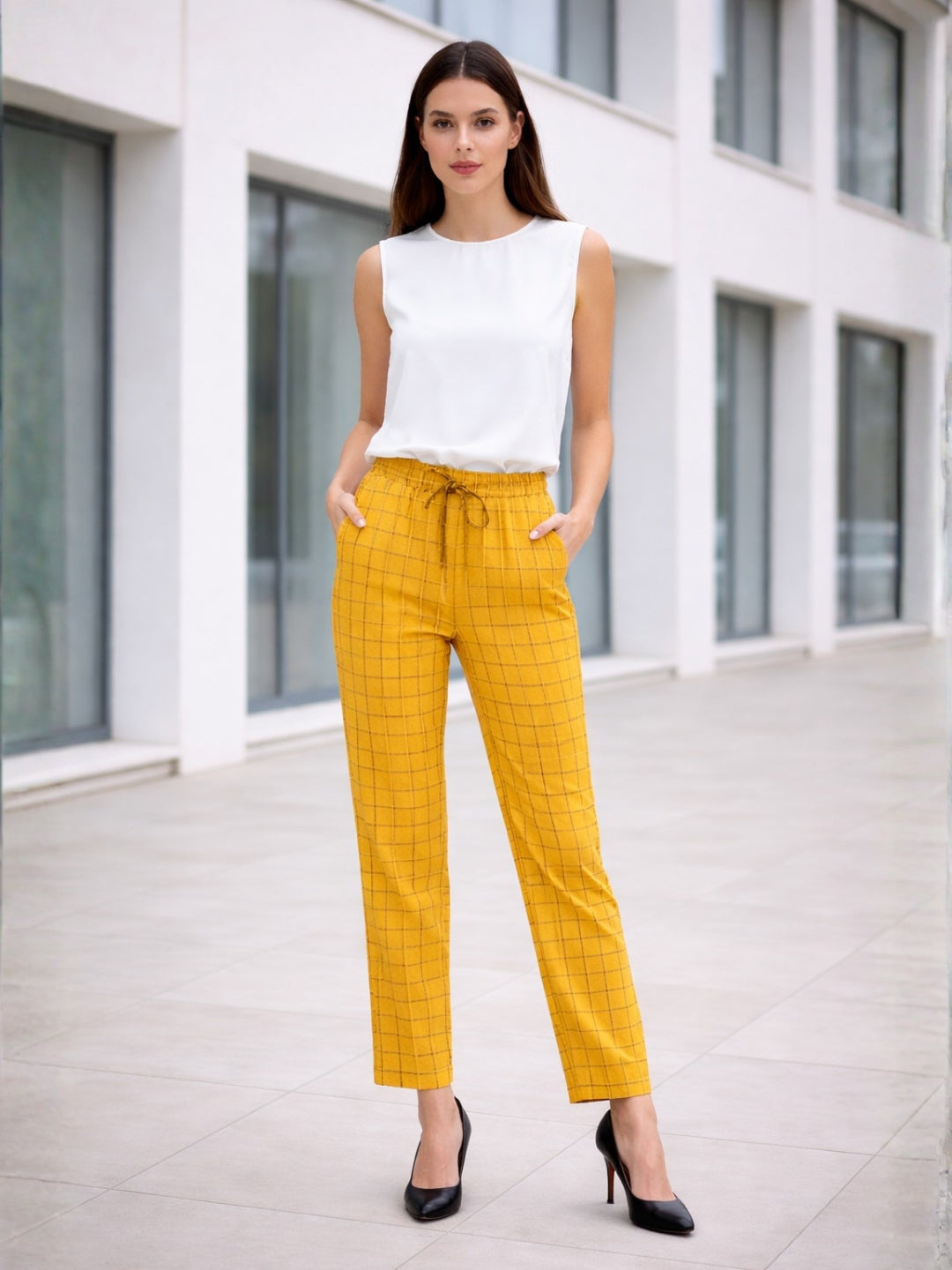 Clobug Women Printed Regular Fit Trouser
