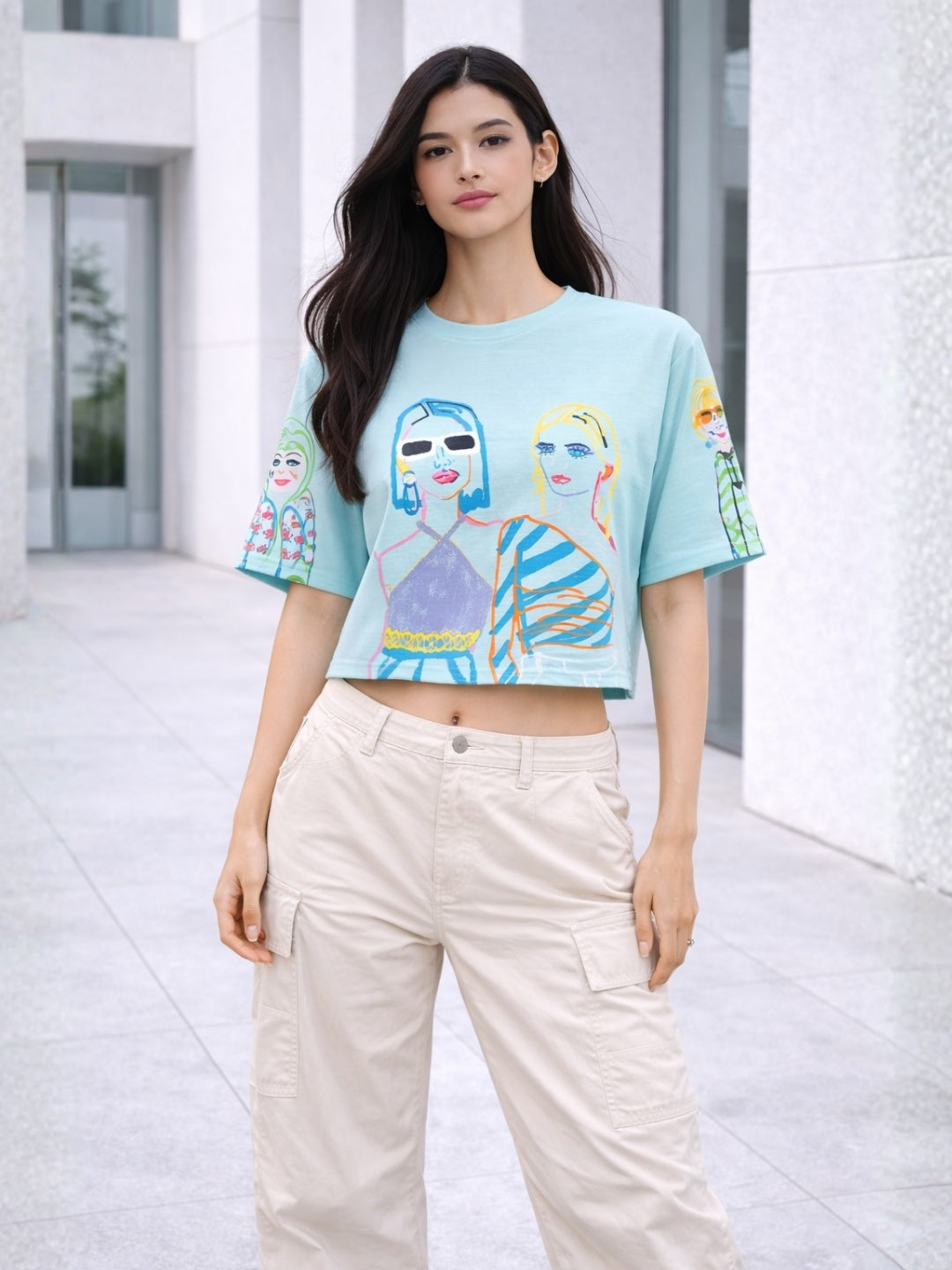 Clobug Women Oversized T-Shirt