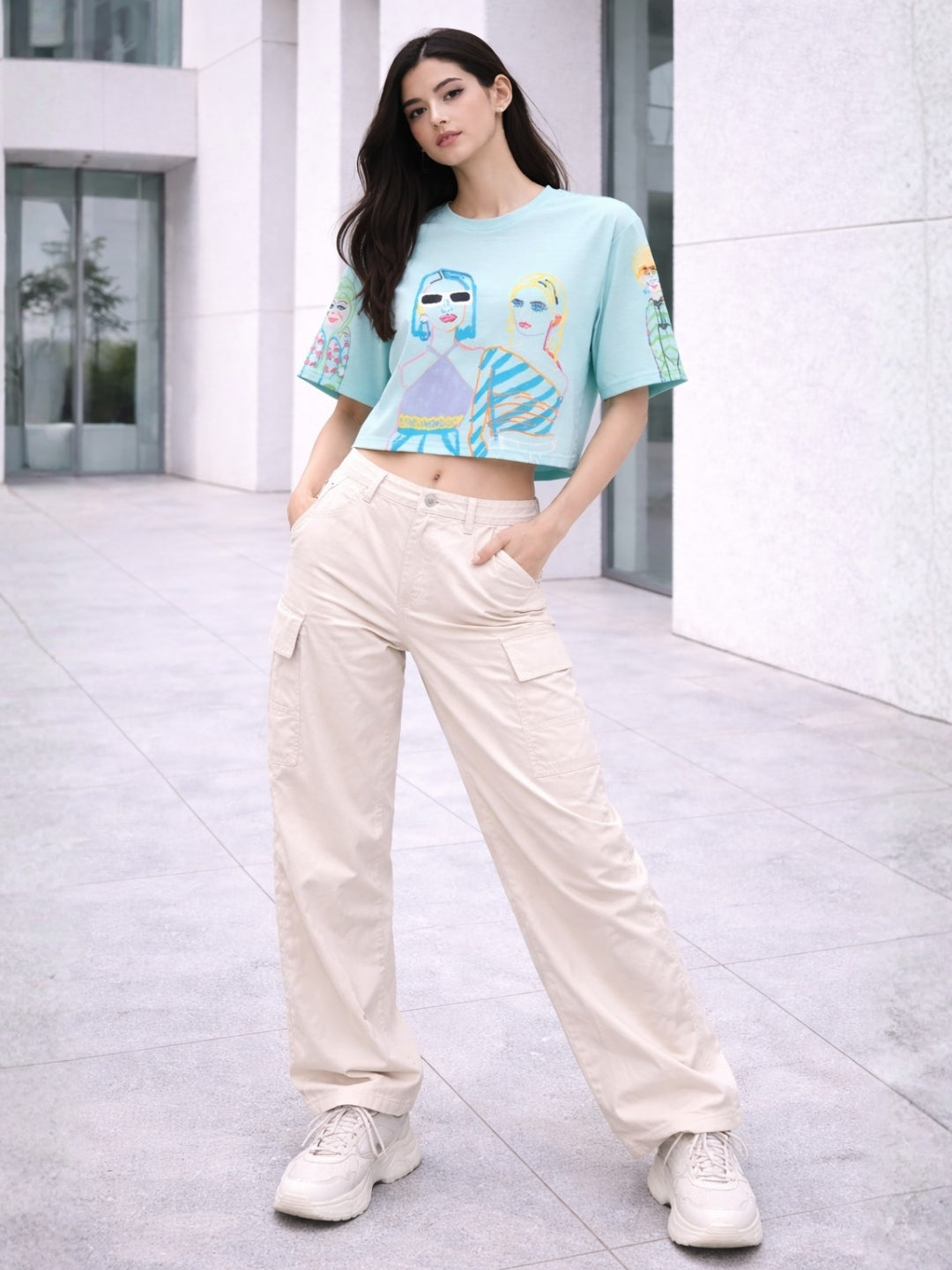 Clobug Women Oversized T-Shirt