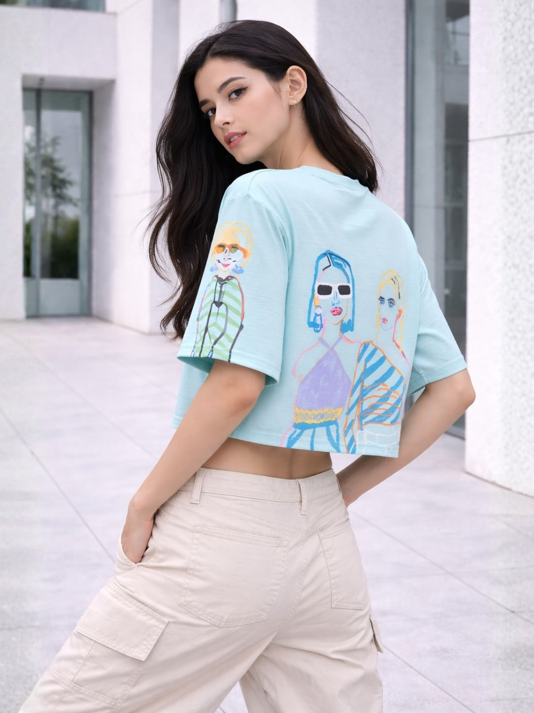 Clobug Women Oversized T-Shirt