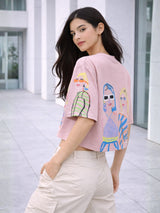 Clobug Women Oversized T-Shirt
