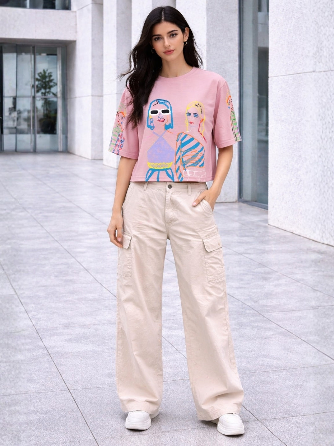 Clobug Women Oversized T-Shirt