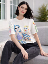 Clobug Women Oversized T-Shirt