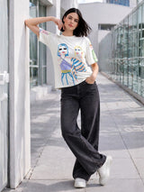 Clobug Women Oversized T-Shirt