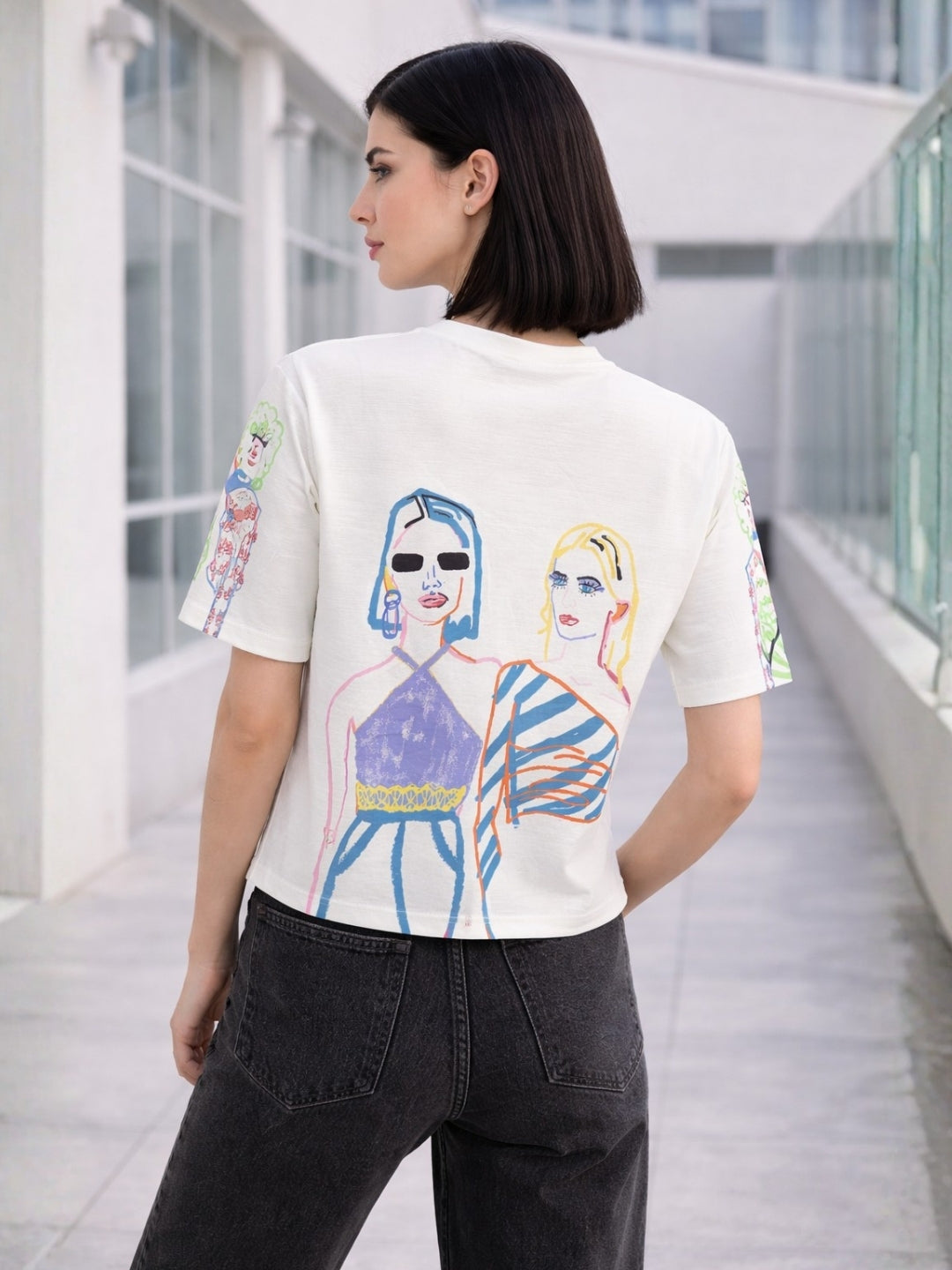 Clobug Women Oversized T-Shirt