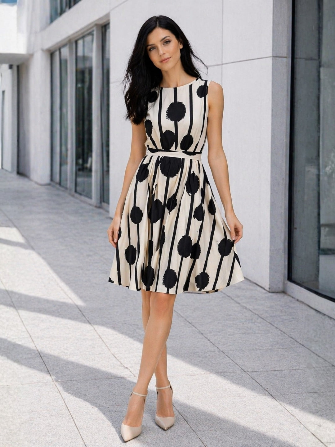 Clobug Women Printed Dress