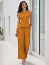 Clobug Women 2 Piece Top & Pant Co-ord Set