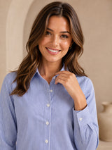 Women's Stripes Full Sleeve Shirt
