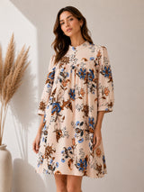 Clobug Women Floral Print Dress