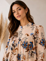 Clobug Women Floral Print Dress