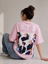 Clobug Women Oversized Graphic Print T-Shirt