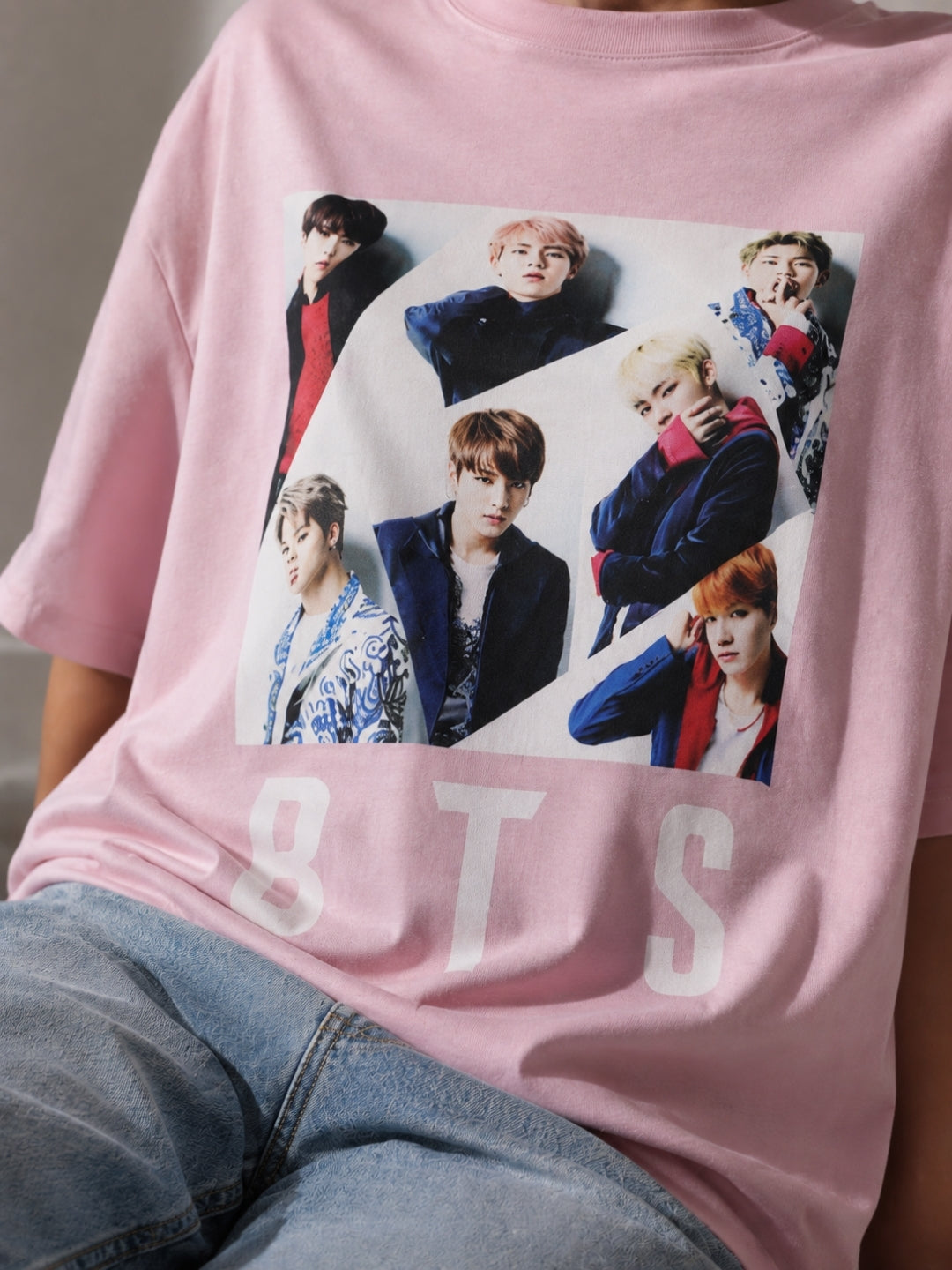 Clobug Women Oversized Graphic Print T-Shirt