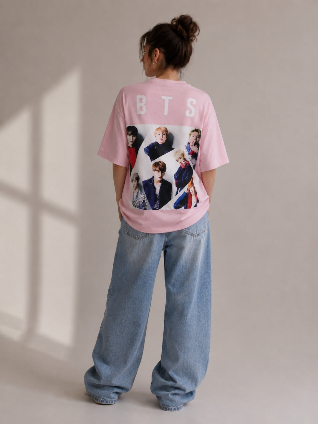 Clobug Women Oversized Graphic Print T-Shirt