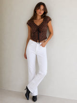 Women Animal Print Top
