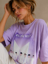 Clobug Women Oversized Graphic Print T-Shirt