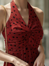 Women's Printed Peplum Top