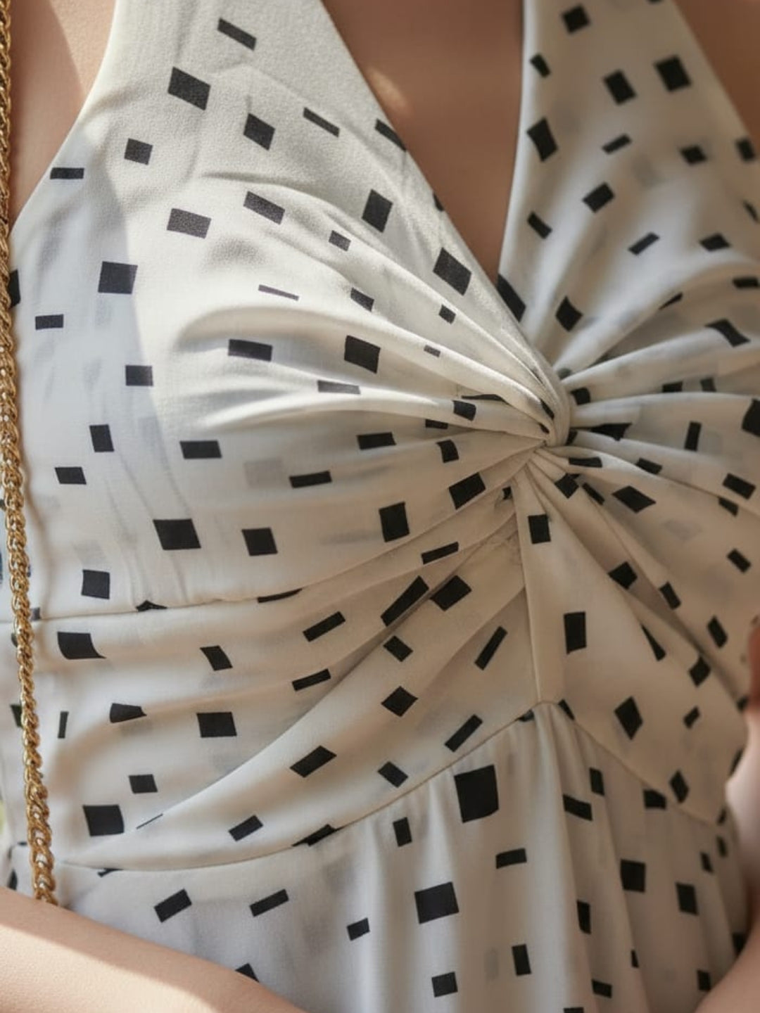 Women's Printed Peplum Top