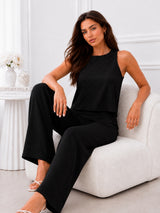 Women's Green Halter Neck Co-Ord Set