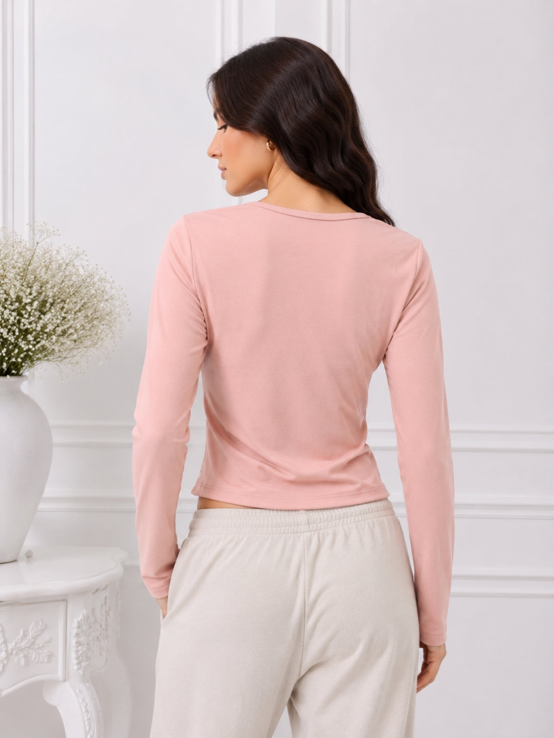 Women's Light Pink Top