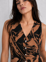 Women's Printed Sleeveless Top