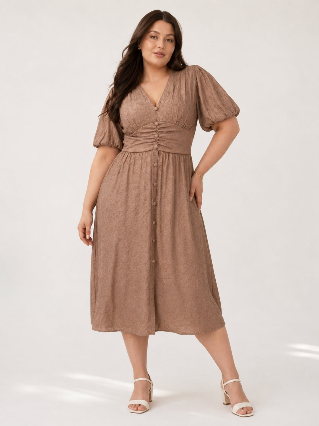 Women’s Plus Size Flare Dress