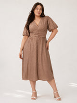 Women’s Plus Size Flare Dress