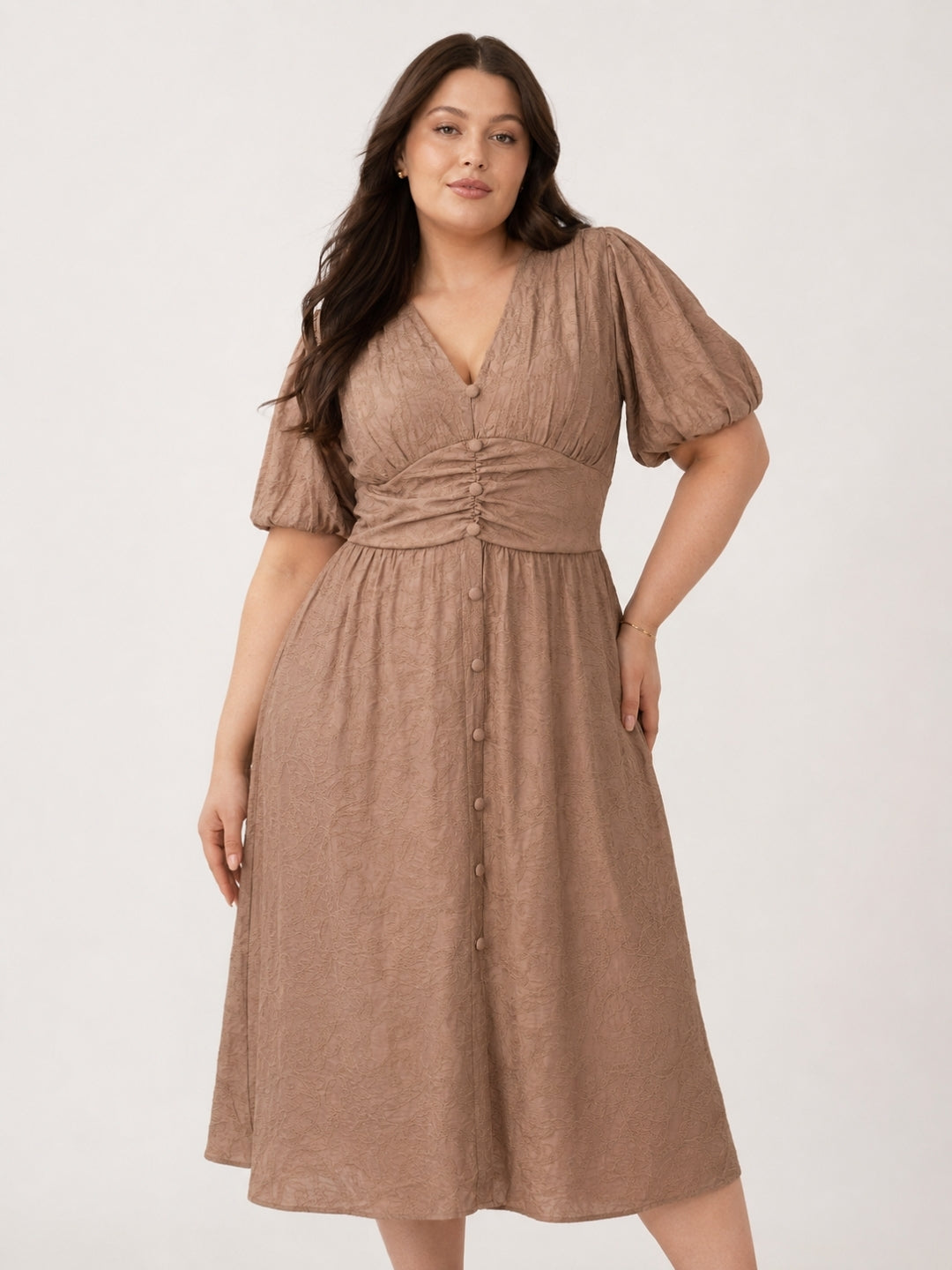 Women’s Plus Size Flare Dress