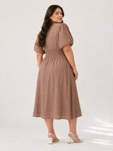 Women’s Plus Size Flare Dress