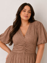 Women’s Plus Size Flare Dress
