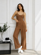 Clobug Women Shoulder Strap Jumpsuit
