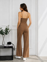 Clobug Women Shoulder Strap Jumpsuit