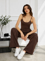 Clobug Women Shoulder Strap Jumpsuit