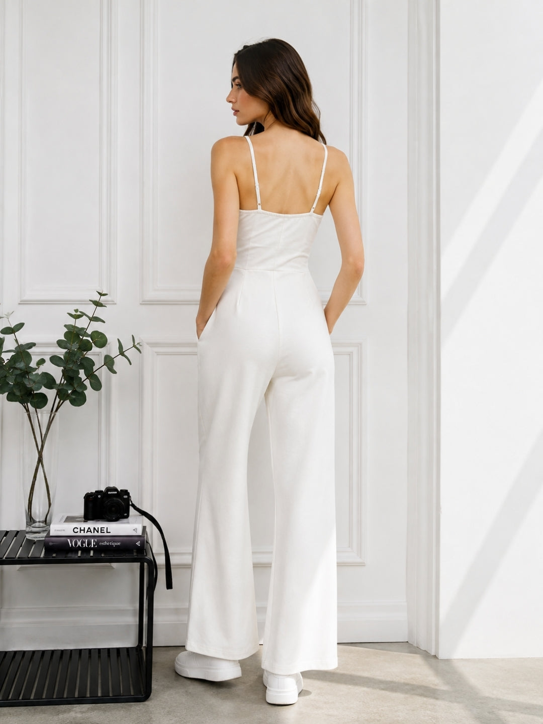 Clobug Women Shoulder Strap Jumpsuit